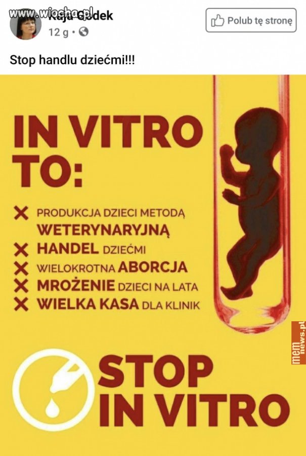 Kretyństwa godek ciąg dalszy