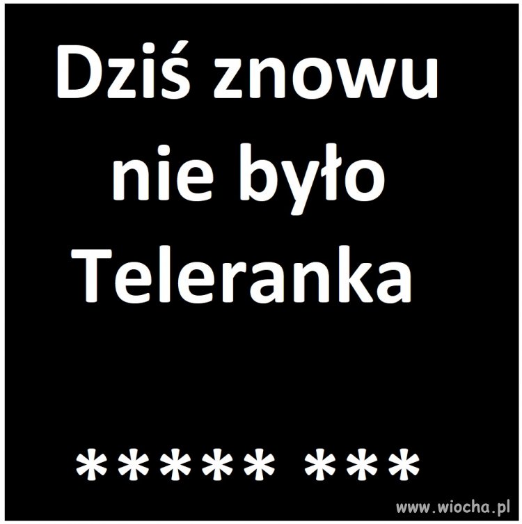 Już tak kiedyś było...