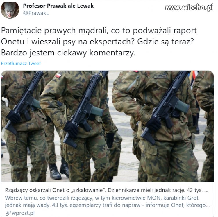 Coś, koło  10 dni minęło, kiedy zastępcy pionka tak się pluli 