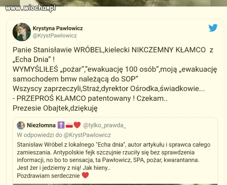 Krysia jak zwykle nie wytrzymała ciśnienia...