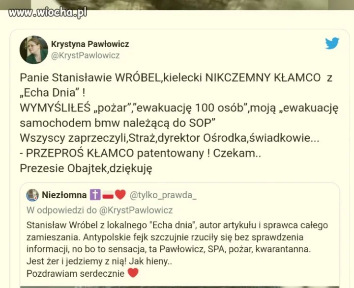 Krysia jak zwykle nie wytrzymała ciśnienia...