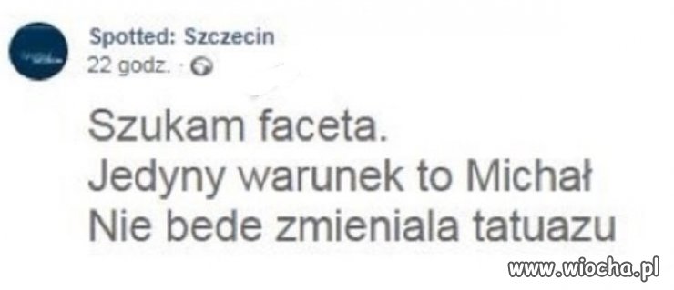 Szukam Michała 