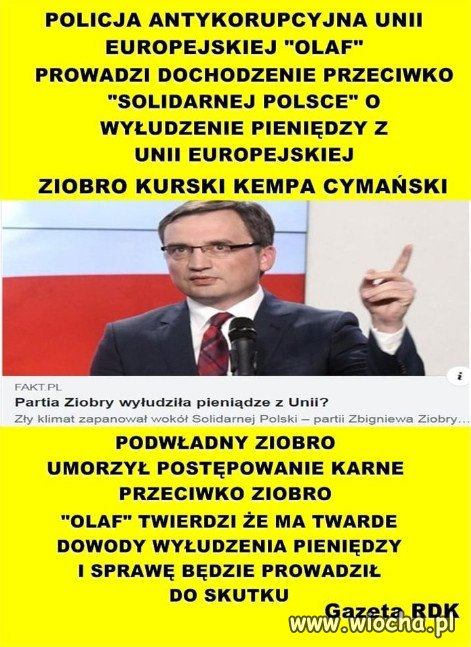 Dlatego tak zlodzieje krzyczeli: Weto albo smierc.