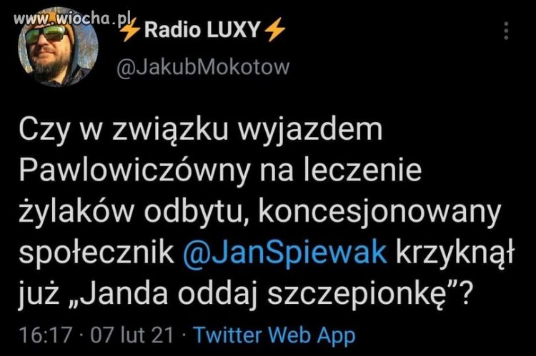No i jak tam panie Janie