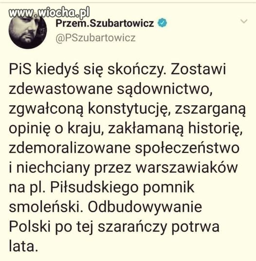 Tak właśnie będzie