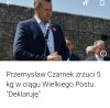A kiedy to? Ten post? Czy w świeckim podobno