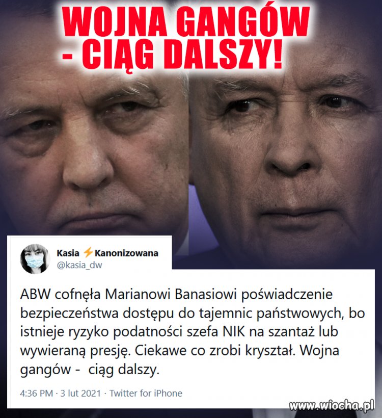 No i dobrze, niech się żrą. Komu kibicujecie ?