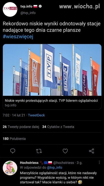 Kolejny sukces TVP 