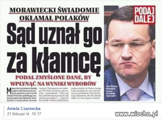 Dzień bez kłamstwa to stracony dzień...