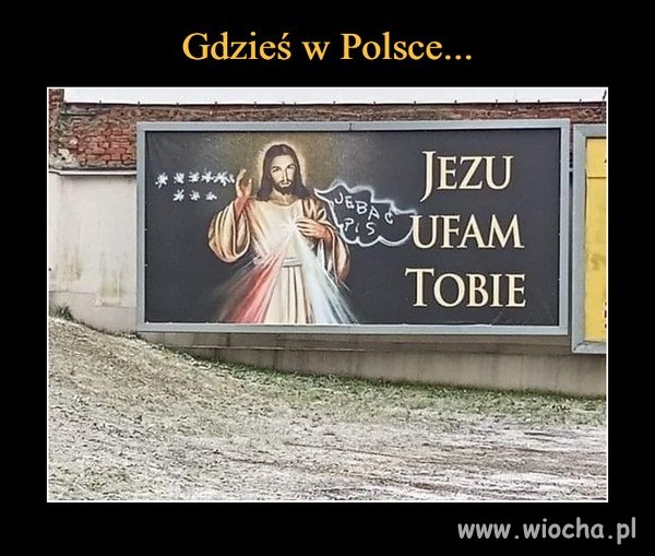 Mocne przesłanie ... z samej góry 