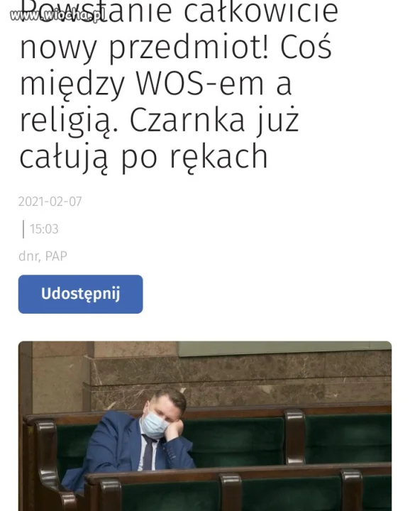 A teraz drodzy uczniowie