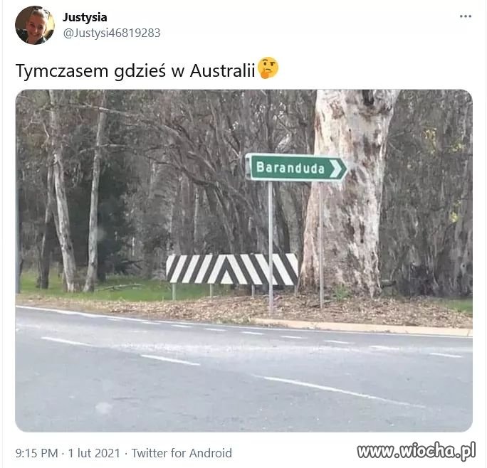 Nawet w Australii się na nim poznali
