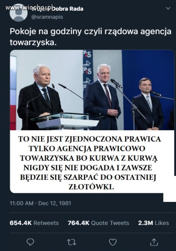 Polityczny nierząd w pis