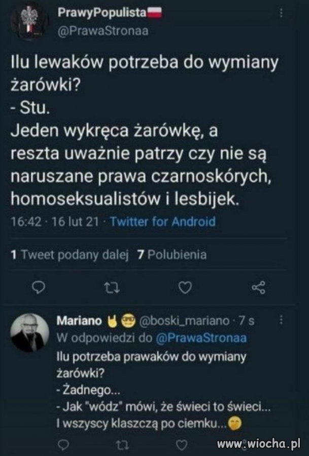 W sumie oba śmieszne