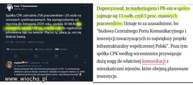 CPK: łąka, barany, miliony...   