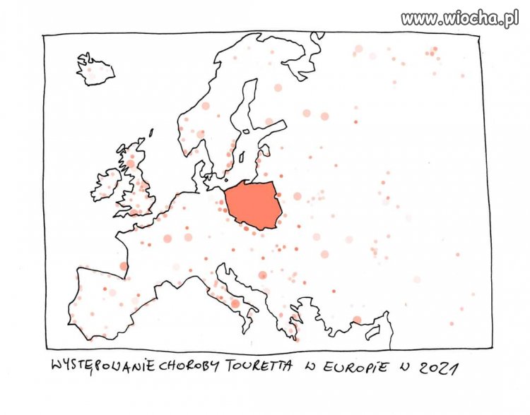 Fakolcowy Zespół Tourette'a?