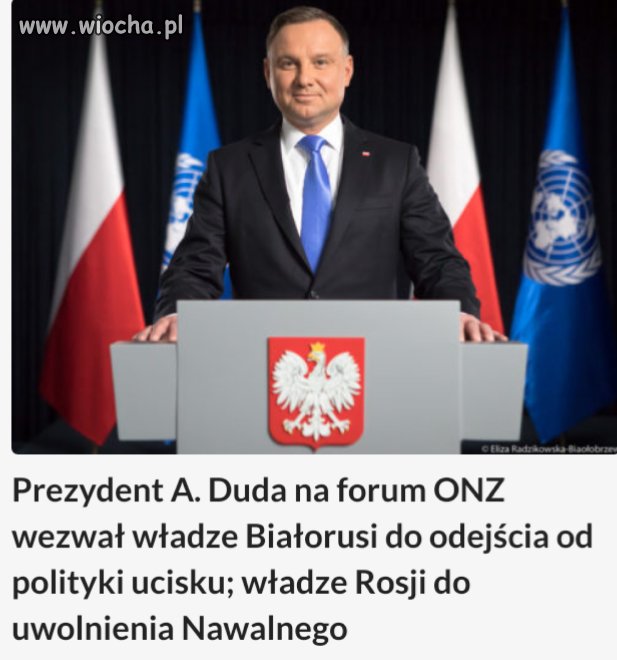 Sam demokracji nie szanuje a poucza innych
