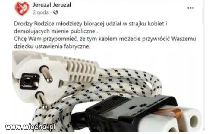 Ksiądz namawia do bicia dzieci kablem