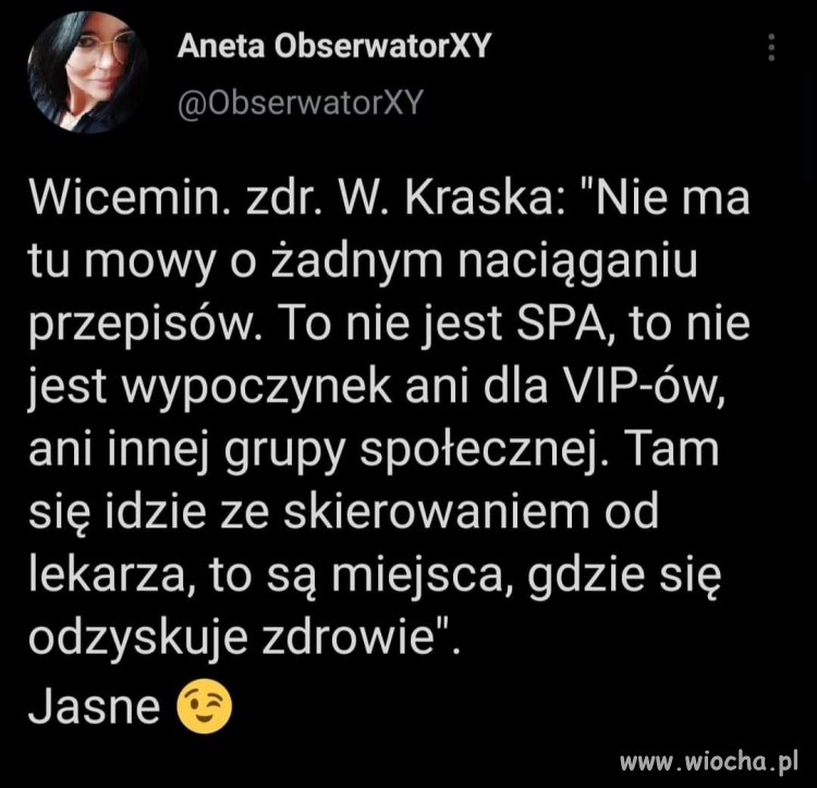 Mówiliśmy, żeby Pawłowicz szła się leczyć 