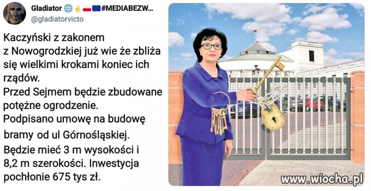  Jak Naród w końcu się wkurzy, to i mury im nie ..