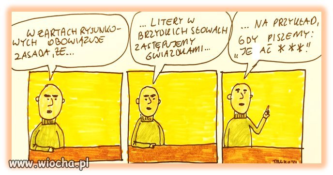 Uważaj na brzydkie słowa