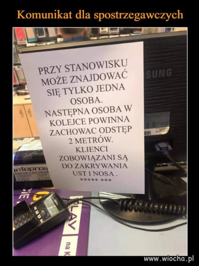 Komunikat dla spostrzegawczych 