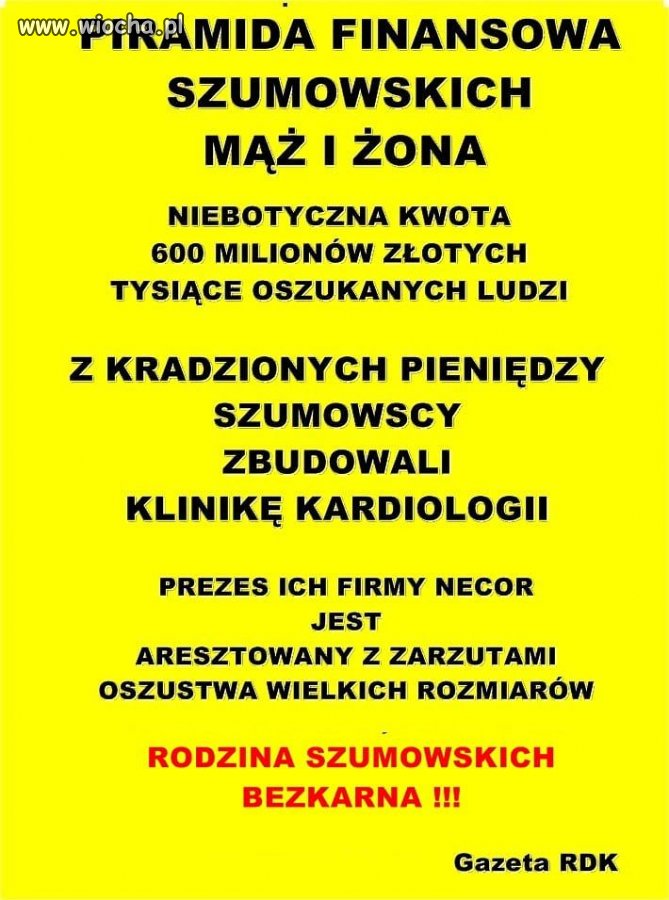 Pis chroni swoje szumowiny