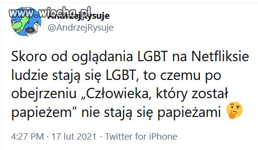 Dla kolegi się pytam. 