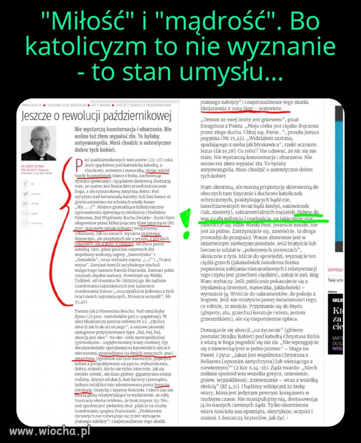 Miłość i mądrość dla nas wszystkich!