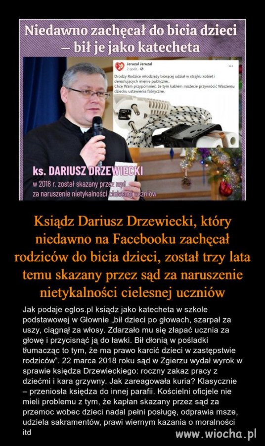 Sadysta w koloratce