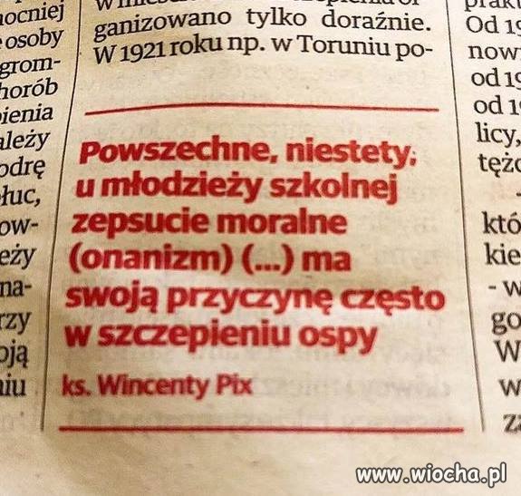 Ciekawe, jakie będą skutki uboczne