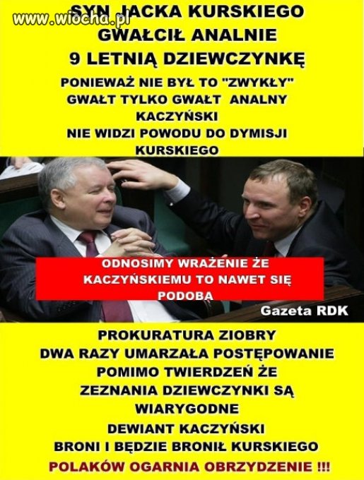 Prawo i Sprawiedliwosc PiSu Kaczynskiego...