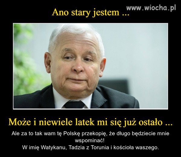 Smutne to bo niestety prawdziwe ...
