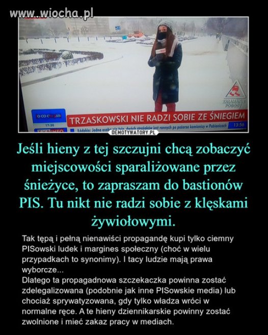 W rejonach PiSu juz nawet psy przestaly szczekac dudami...