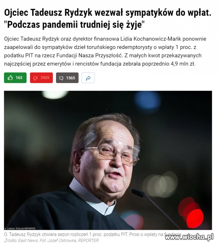 Weźcie i płaćcie jemu wszyscy?   