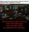 Terlecki nie może słuchać prawdy 