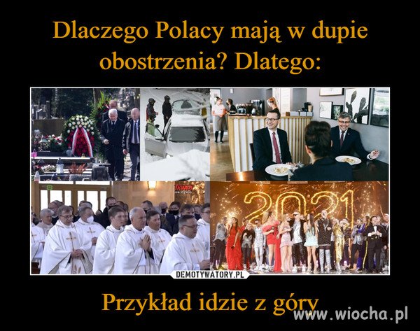 Przykład idzie z góry 