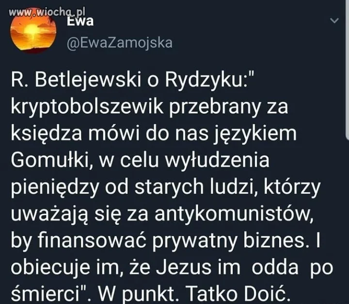 Nowe wcielenie Gomułki ?
