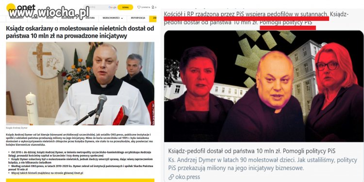 Ksiądz oskarżany o molestowanie nieletnich 