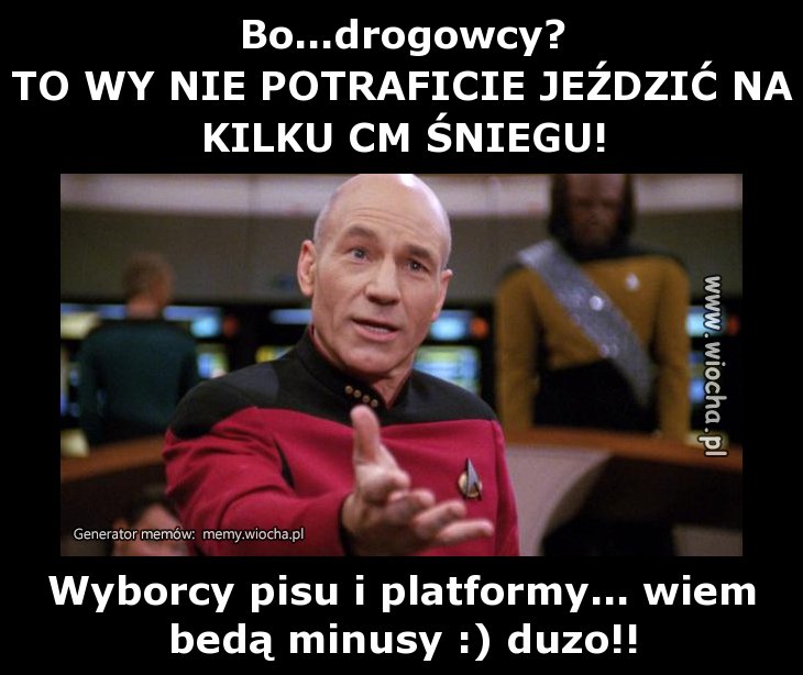 Bo...drogowcy?