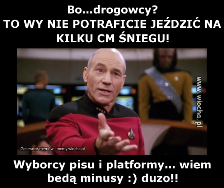 Bo...drogowcy?