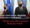 Adrian już wrócił i dokumenty pali na dziedzińcu 
