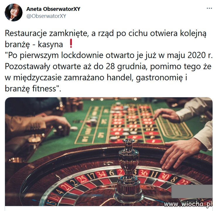 Ciekawe kto z tego 'rządu' ciągnie kasę z hazardu 