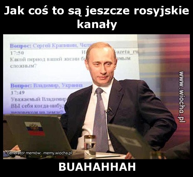 Jak coś to są jeszcze rosyjskie kanały
