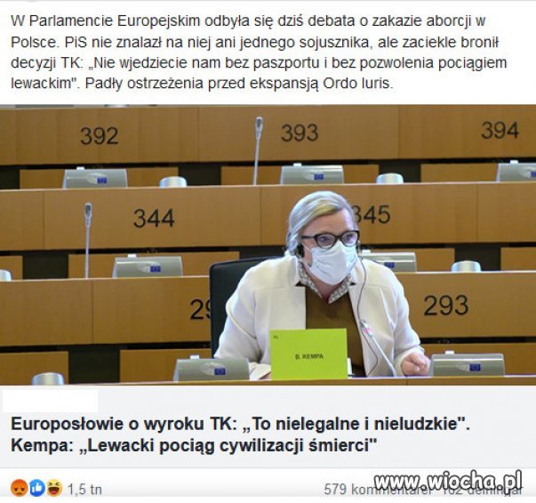 Tak Kempa, aniołek Kaczyńskiego ośmiesza Polskę w UE!