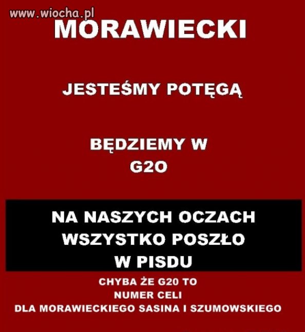 Zachód zazdrości Polsce dobrobytu.