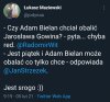 Na zdrowie panie Adamie ...