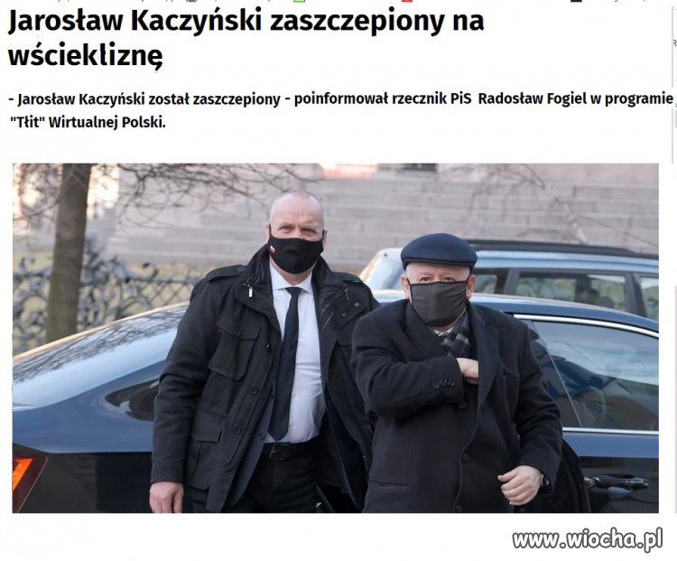 Słońce Narodu zaszczepione!!!