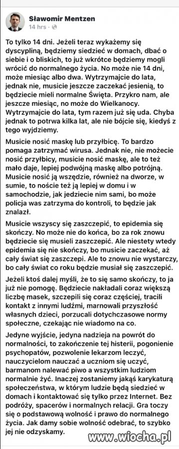 To tylko na 14 dni
