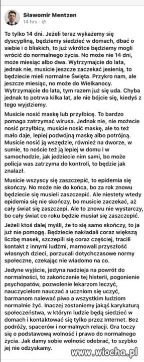 To tylko na 14 dni